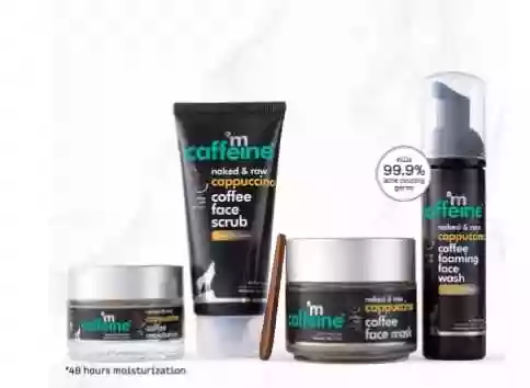 Acne Control Kit with Face Scrub - Cappuccino Coffee Routine